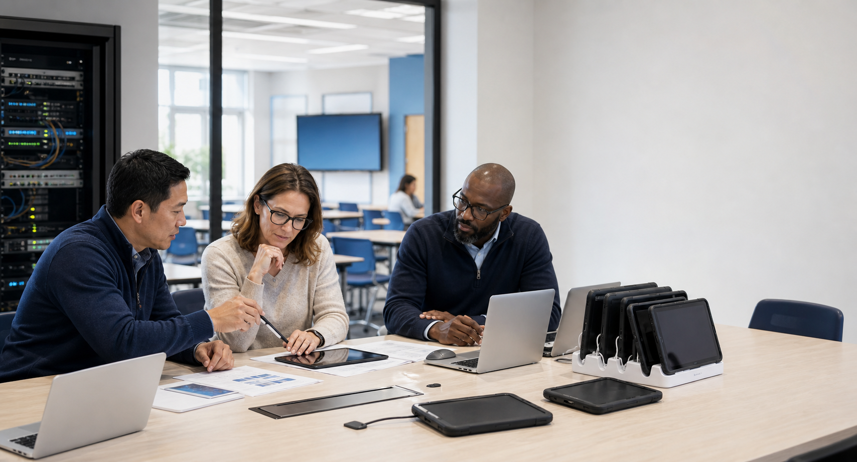 Secure infrastructure planning for district technology environments