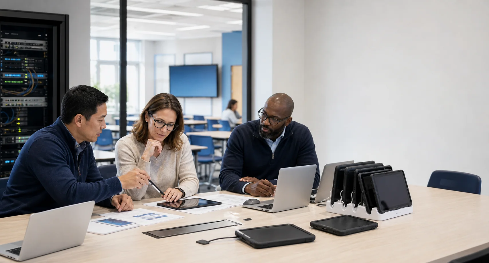 Secure infrastructure planning for district technology environments